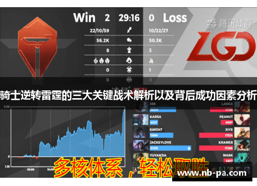 骑士逆转雷霆的三大关键战术解析以及背后成功因素分析 骑士逆转雷霆的三大关键战术解析以及背后成功因素分析