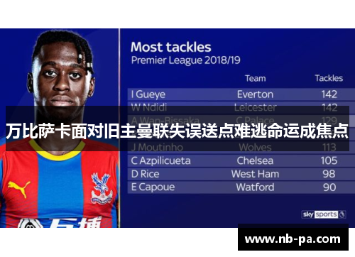 万比萨卡面对旧主曼联失误送点难逃命运成焦点